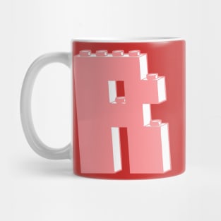 THE LETTER R, Customize My Minifig Mug